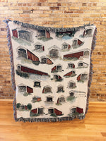 Parke County Covered Bridge Blanket ***PREORDER***