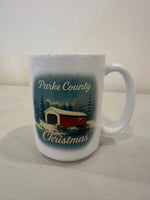 Parke County Christmas Bridge Mug (15 oz)