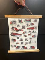 Bridges of Parke County Print
