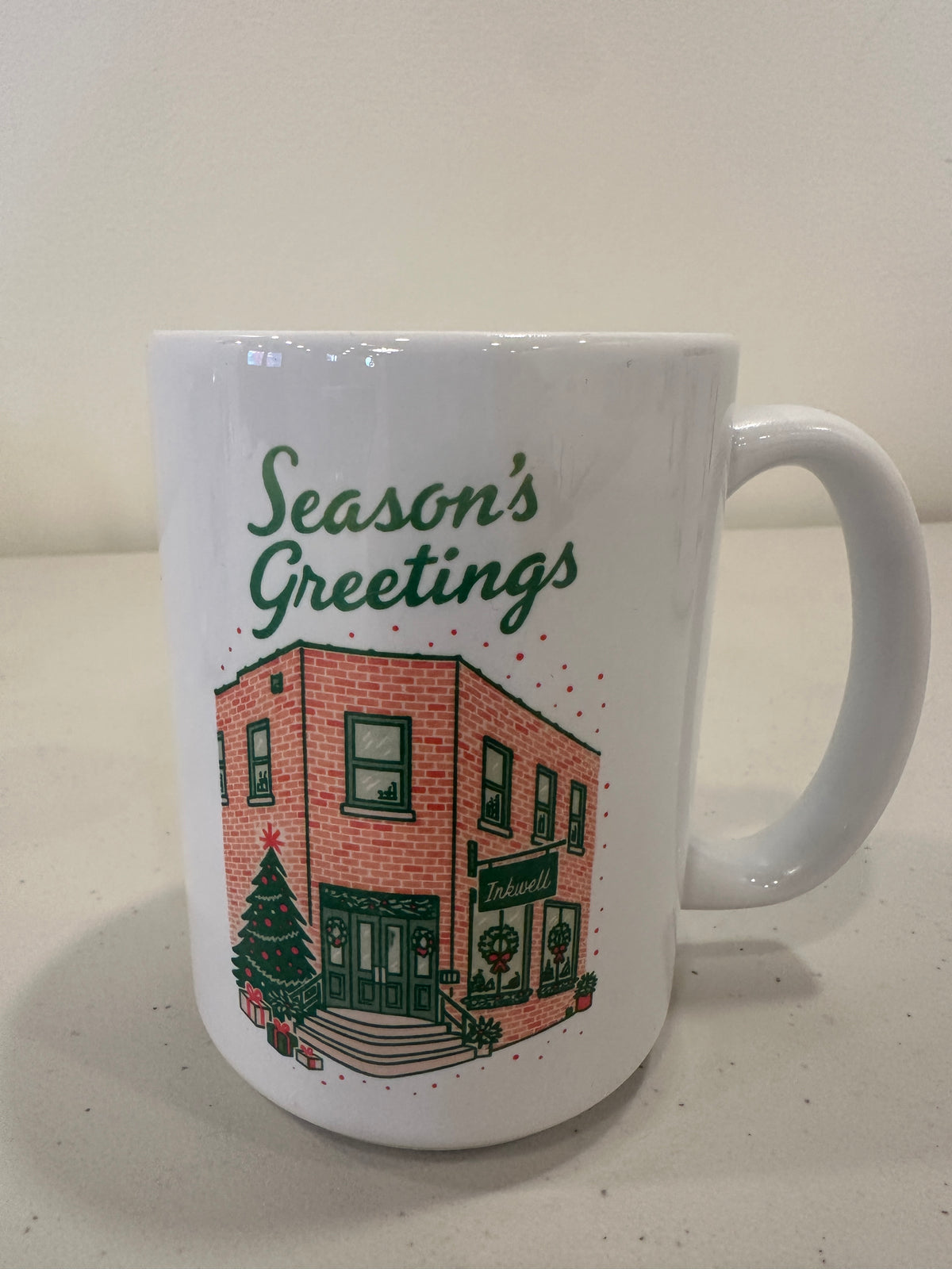 The Inkwell Christmas Mug (15 oz)